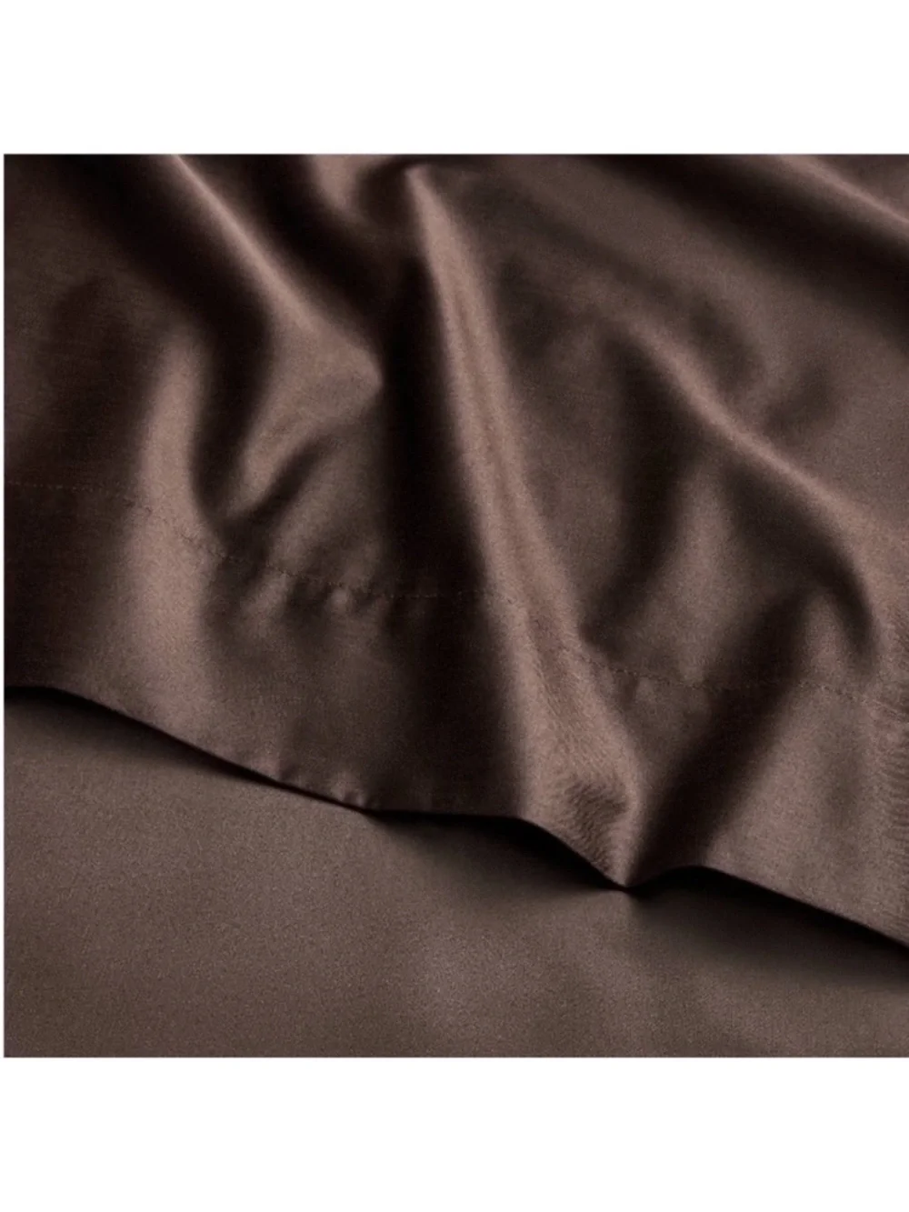 NWT King 600 Thread Count Sateen Sheet Set Dark Fig - Casaluna